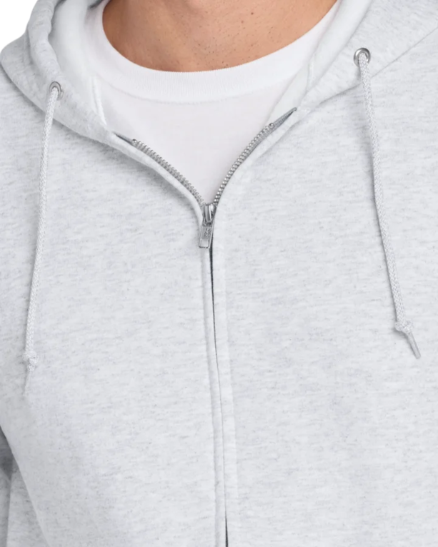 Closeup of a 993M Jerzees Full Zip Hood